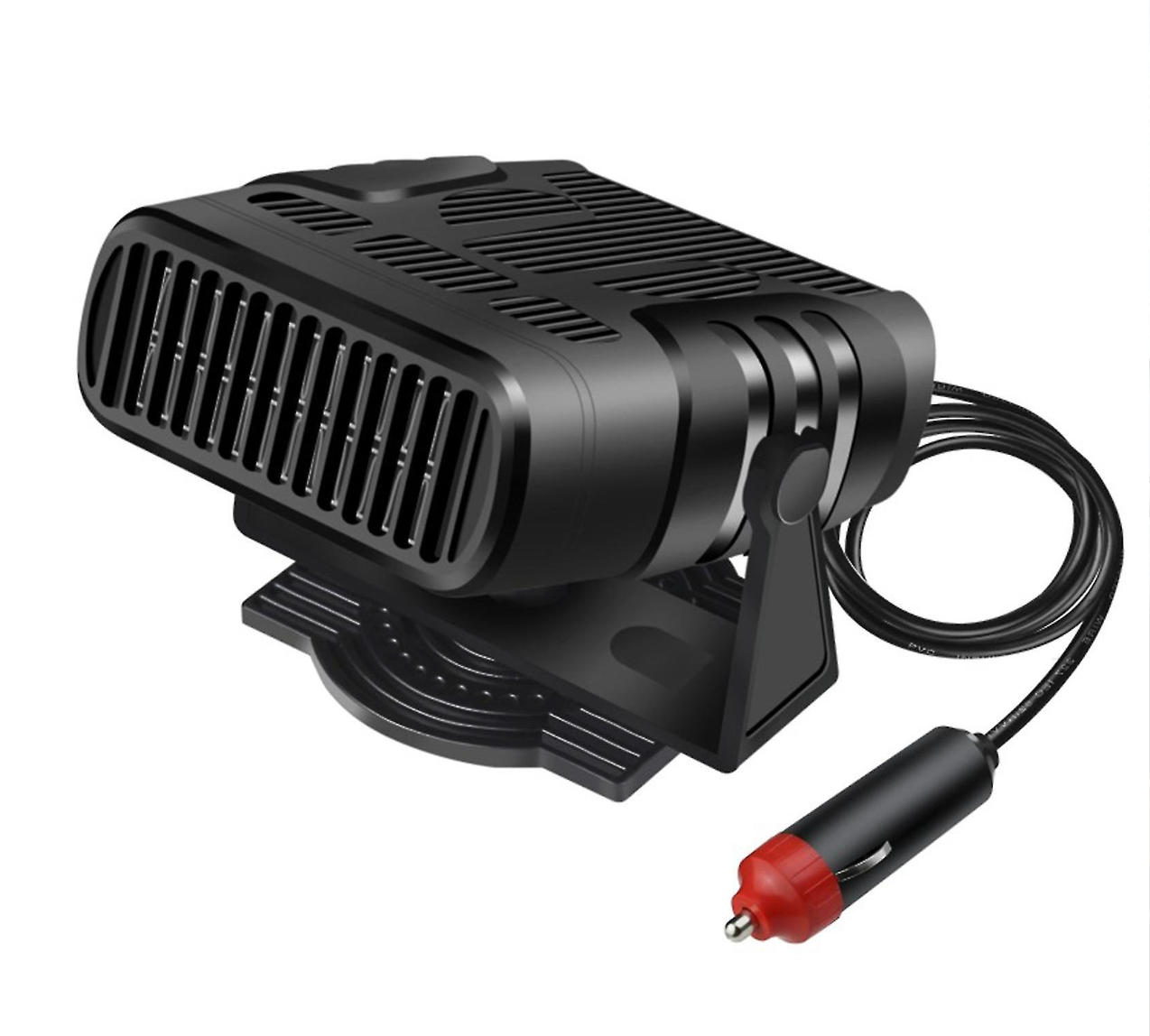HeatPro 12V Auto Verwarming en Ontdooier Draagbare Ontwasemer met 360 Graden Rotatie