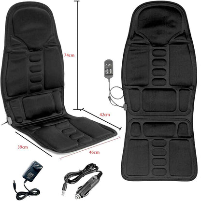Heated Massage Chair Pad with 8 Modes for Full Body Relaxation