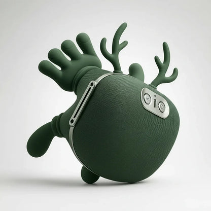 Verwarmende nekmassager, vibrerend, oplaadbaar, draagbaar ontspanningsapparaat