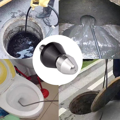 Dysza do czyszczenia rur wysokociśnieniowa ze stali nierdzewnej narzędzie do czyszczenia rur