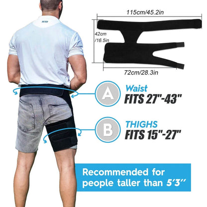 HipGuard orthopädischer Hüftstabilisator für Halt und Komfort