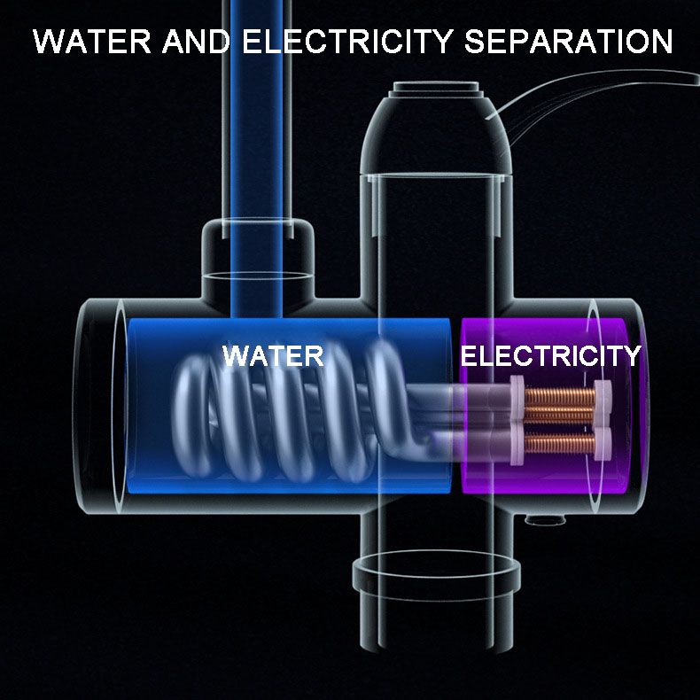 HotFlow Instant Electric Water Heater Tap Smart Kitchen Faucet