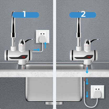 HotFlow Instant Electric Water Heater Tap Smart Kitchen Faucet