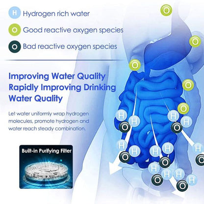 Wasserstoff-Wasserreiniger Ionisator mit einstellbarem Timer