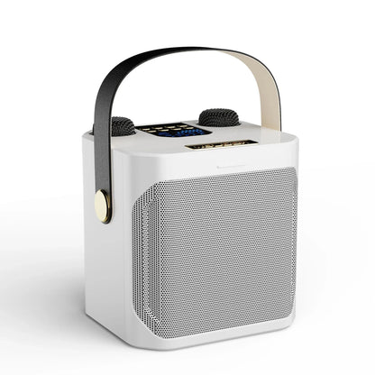 Głośnik karaoke Bluetooth – dźwięk 360° z podwójnymi mikrofonami