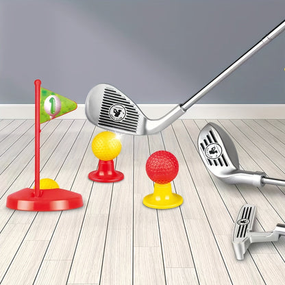Kinder Verstellbares Golfset Indoor Outdoor Spielzeug für 3 bis 8 Jahre