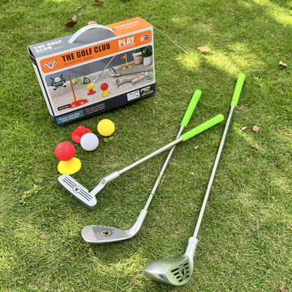 Kinder Verstellbares Golfset Indoor Outdoor Spielzeug für 3 bis 8 Jahre