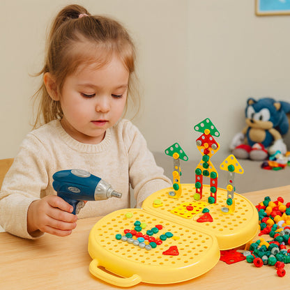 Zestaw konstrukcyjny Montessori dla dzieci, STEM, zestaw do budowania i aktywności konstrukcyjnych