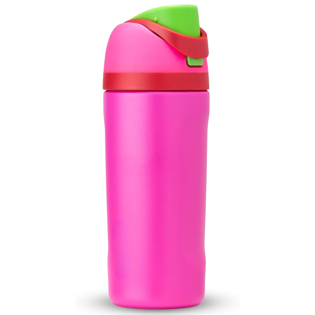 LeakProof Insulated Stainless Steel Water Bottle with Straw