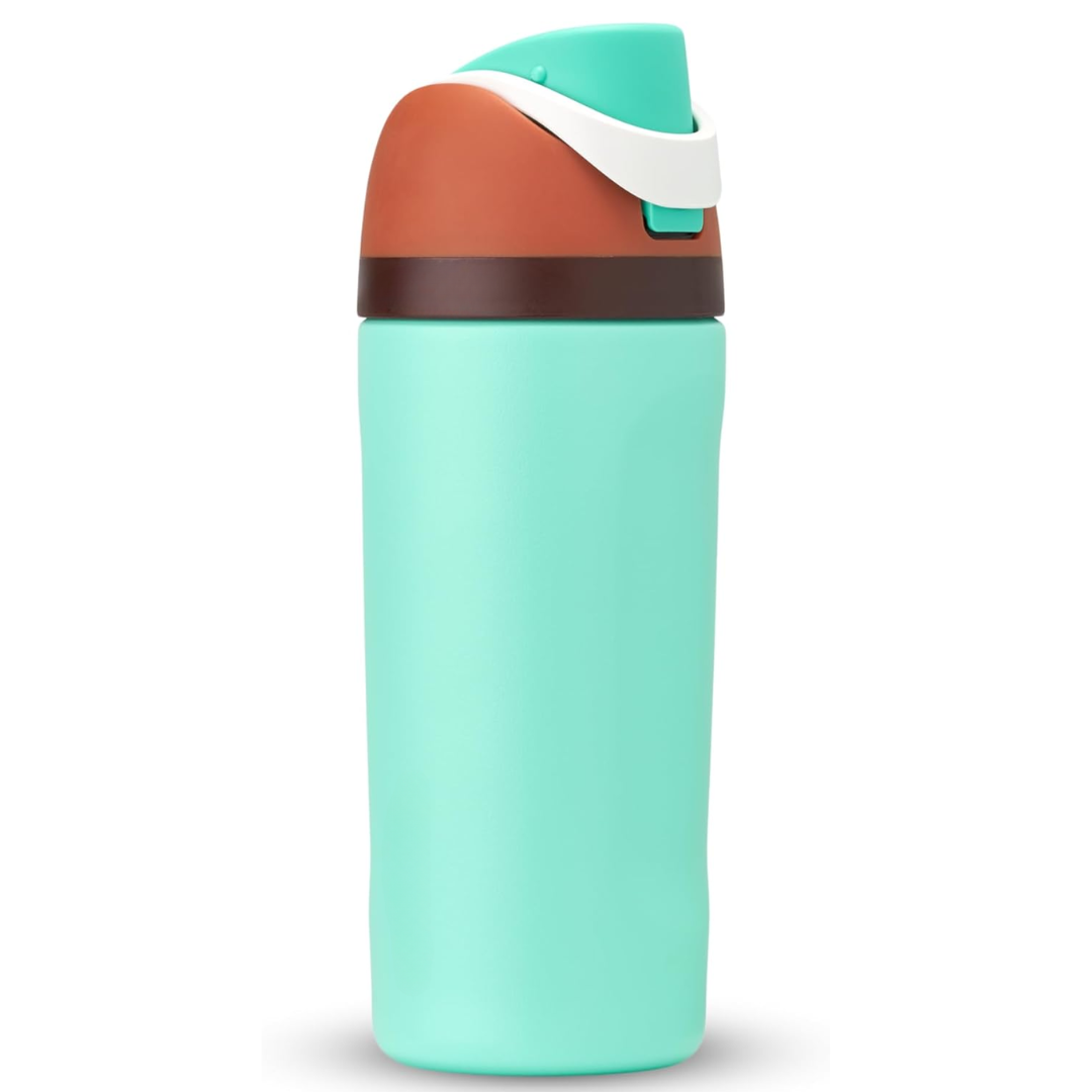 LeakProof Insulated Stainless Steel Water Bottle with Straw