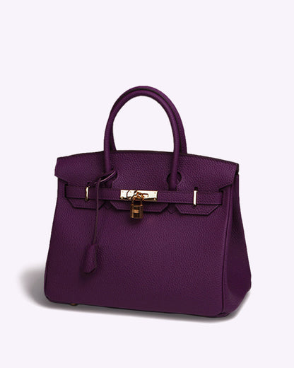Lederhandtasche für Damen mit verstellbarem Riemen und geräumigem Design  