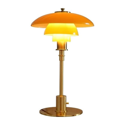 Lena Nordic LED Tischlampe Skandinavische Glas-Akzentbeleuchtung