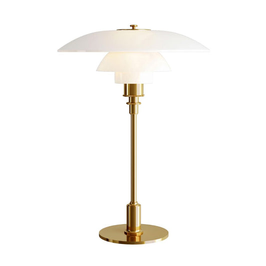 Lena Nordic LED Tischlampe Skandinavische Glas-Akzentbeleuchtung