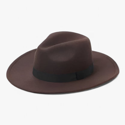 Lena Wool Fedora Hat Classic Warm Stylish Winter Hat