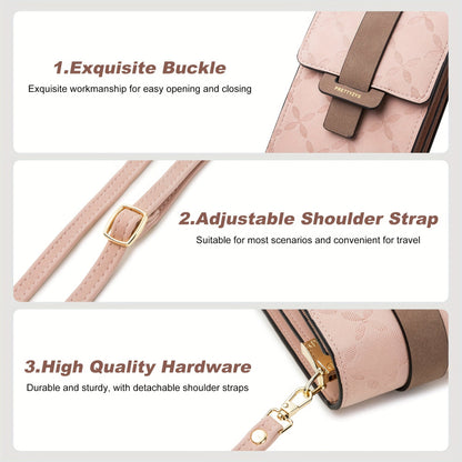 Lily Anti Theft Crossbody Bag Lightweight Secure Travel Purse