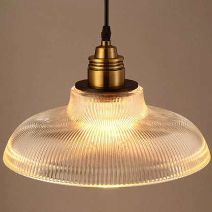 LumiAura Scandinavische Glazen Hanglamp Vintage Stijl