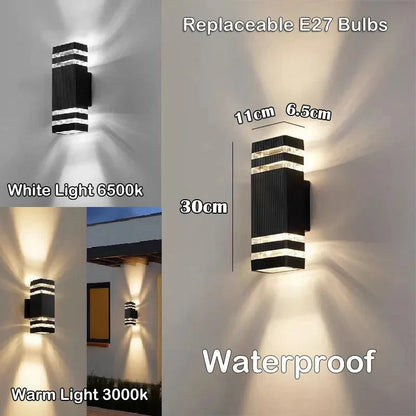 LumiBloc LED-Außenwandleuchte Modern IP65 Up- und Downlight  