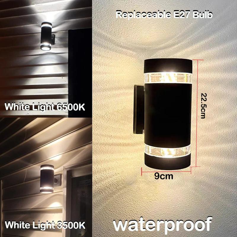 LumiBloc LED-Außenwandleuchte Modern IP65 Up- und Downlight  