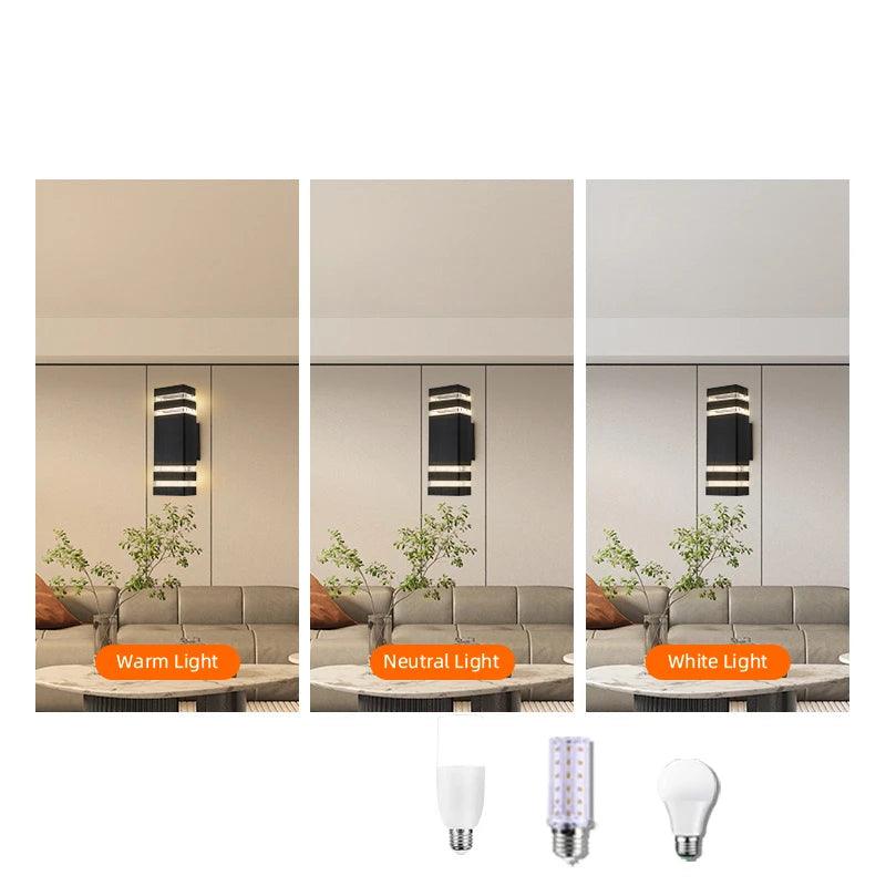 LumiBloc LED-Außenwandleuchte Modern IP65 Up- und Downlight  