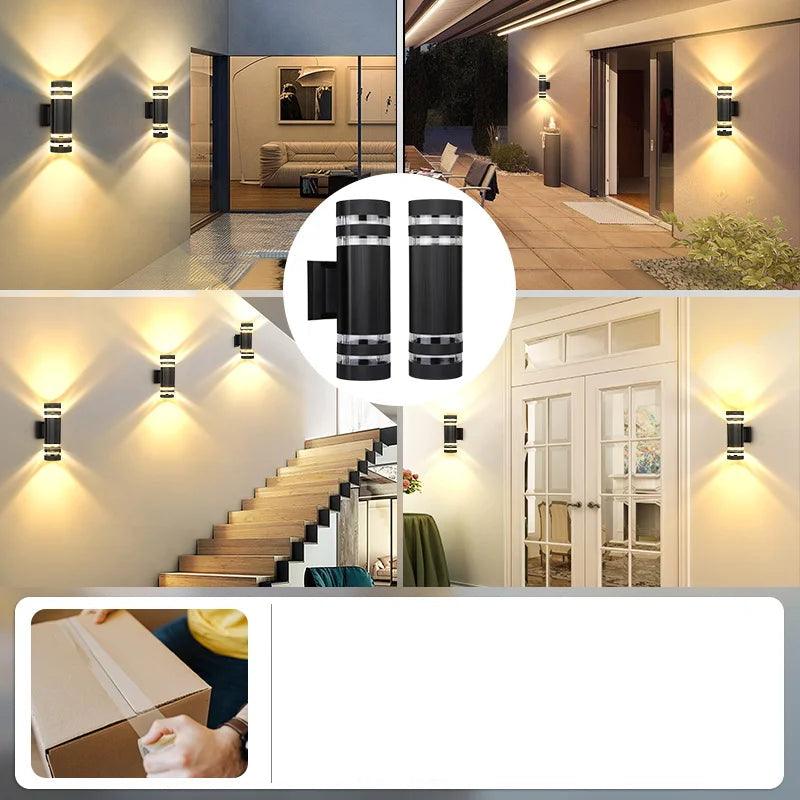LumiBloc LED-Außenwandleuchte Modern IP65 Up- und Downlight  