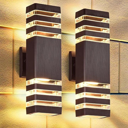 LumiBloc LED zewnętrzna lampa ścienna góra-dół nowoczesna oprawa IP65  