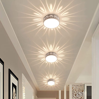 LumiForm minimalistisk LED loftslampe med blødt varmt skær og slankt moderne design