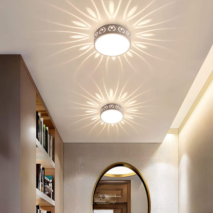 LumiForm minimalistisk LED loftslampe med blødt varmt skær og slankt moderne design