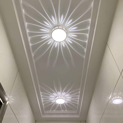 LumiForm minimalistisk LED loftslampe med blødt varmt skær og slankt moderne design