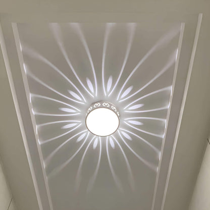 LumiForm minimalistisk LED loftslampe med blødt varmt skær og slankt moderne design