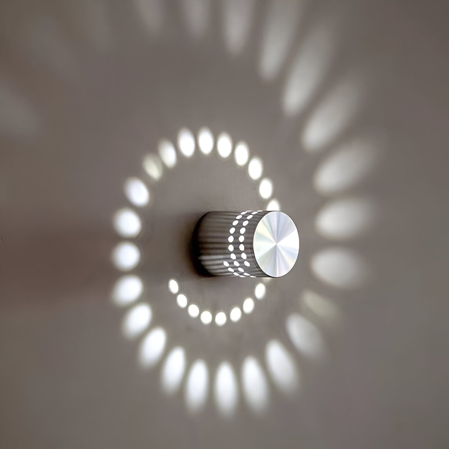 LuminBlast LED Spiral Wall Light Colorful Modern Indoor Wall Lamp