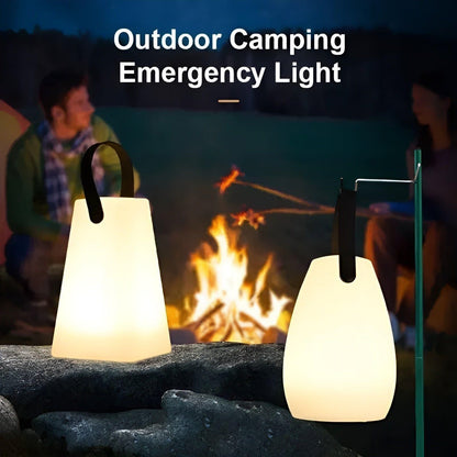LuminaFusion Cordless Table Lamp with Remote and Waterproof Design