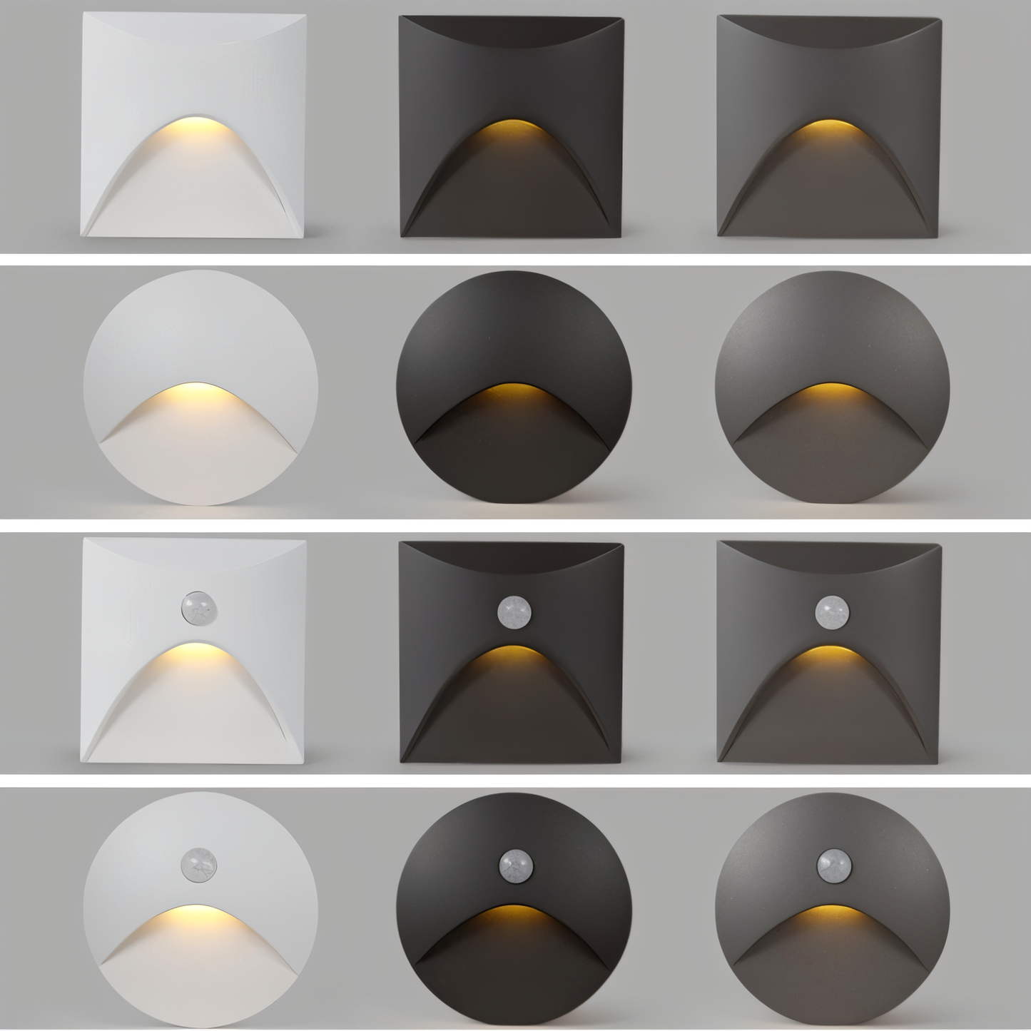 LuminiPath LED wandlamp bewegingssensor waterdicht binnen en buiten