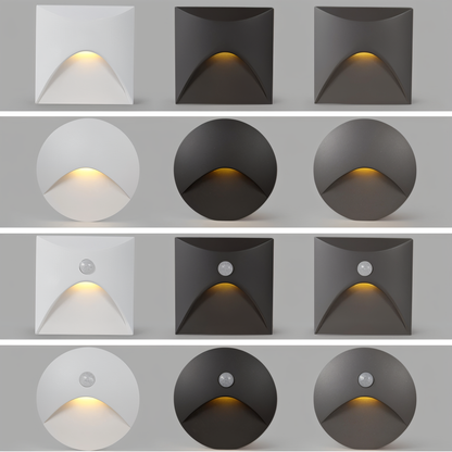LuminiPath LED wandlamp bewegingssensor waterdicht binnen en buiten