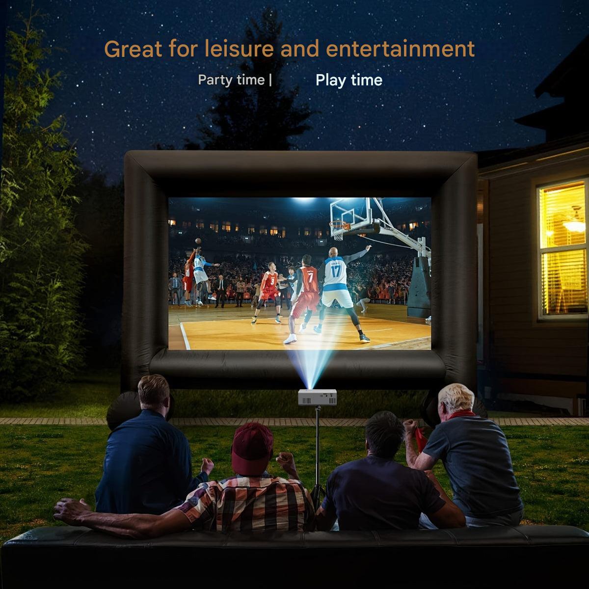LumoBeam Mini-Projektor HD Tragbares Heim- und Outdoor-Kino  