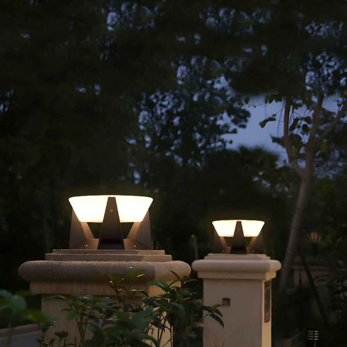 Luxio Solar Japanese Style Garden Lamp Outdoor LED
