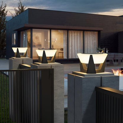 Luxio Solar Japanese Style Garden Lamp Outdoor LED