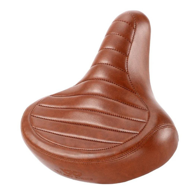 Luxury Ergonomic Bike Saddle with Shock Absorption and Waterproof Design