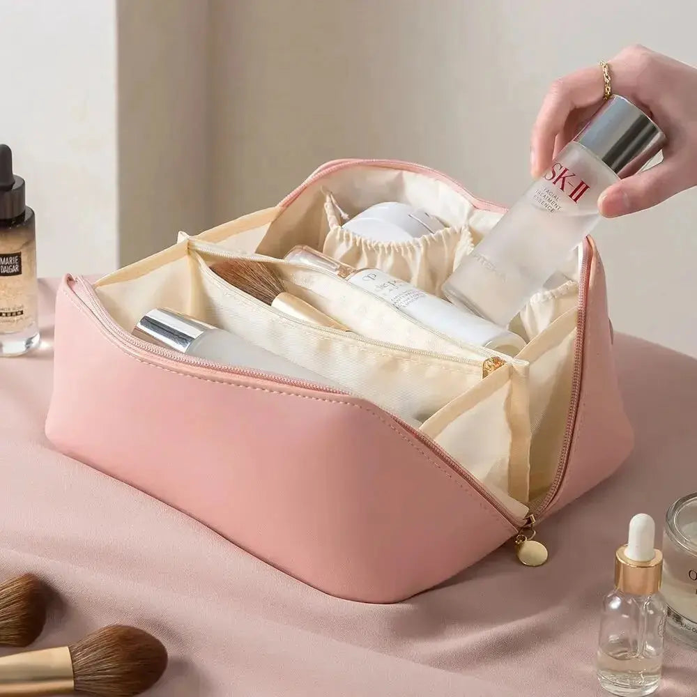 Luksus makeup- og toilettaske rejse kosmetik organizer
