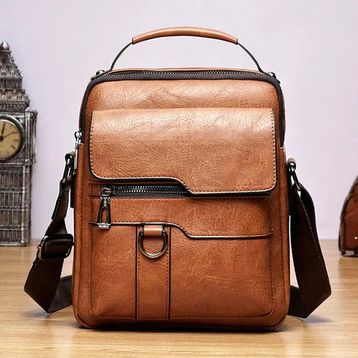 Luksus PU læder skuldertaske kompakt crossbody til daglig brug