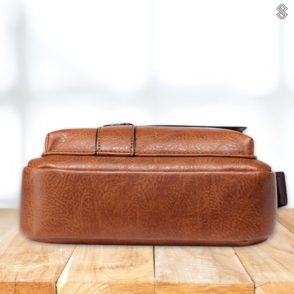 Luksus PU læder skuldertaske kompakt crossbody til daglig brug