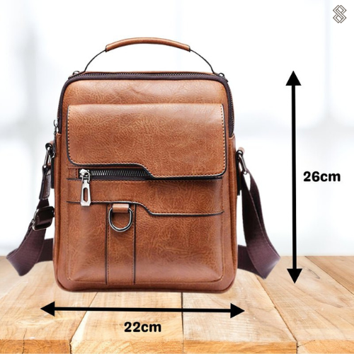 Luksus PU læder skuldertaske kompakt crossbody til daglig brug