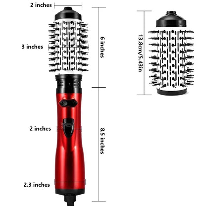 Magic haarstyler borstel 3-in-1 föhn, stijltang en krultang