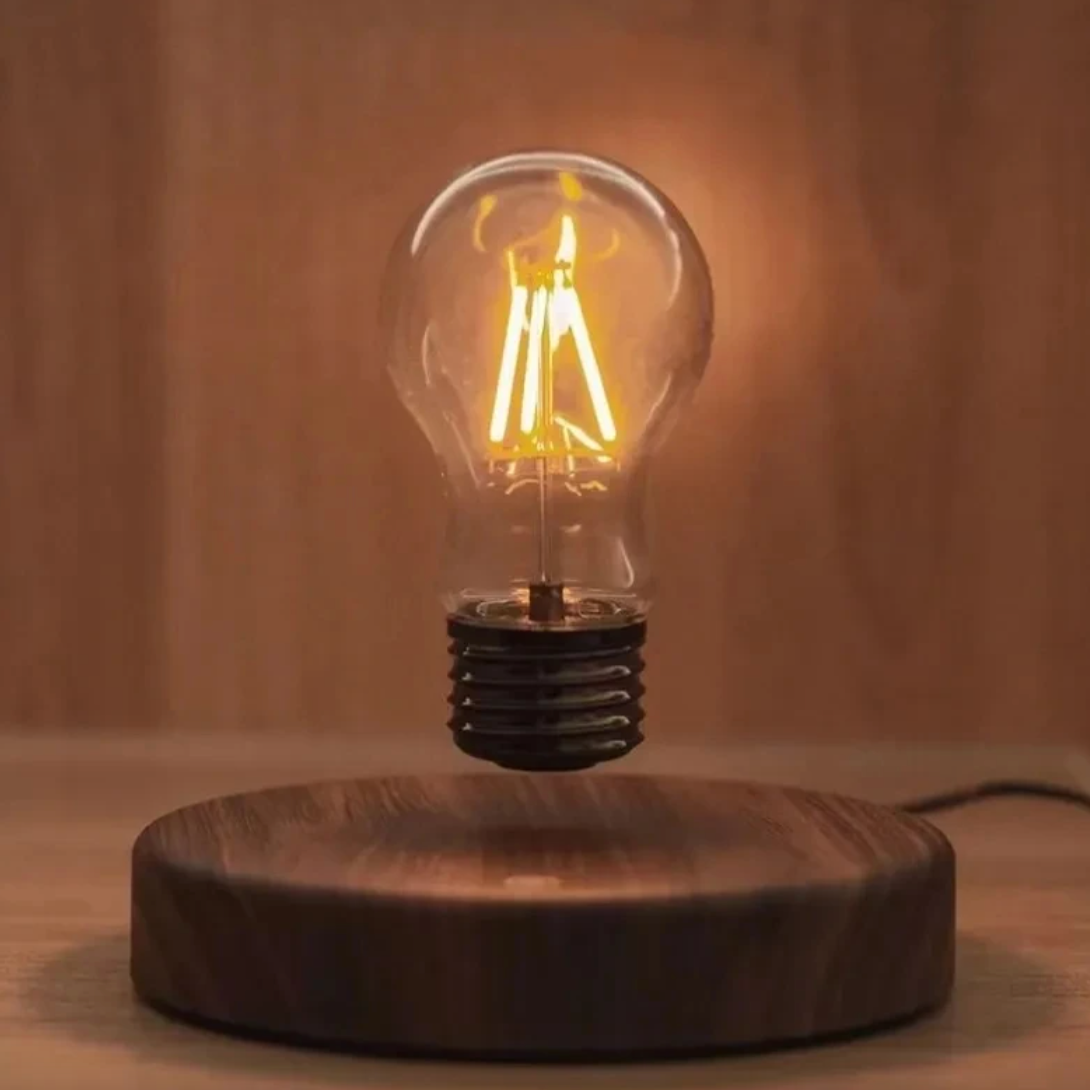 Magnetisk svævende LED-lampe med 360-graders rotation