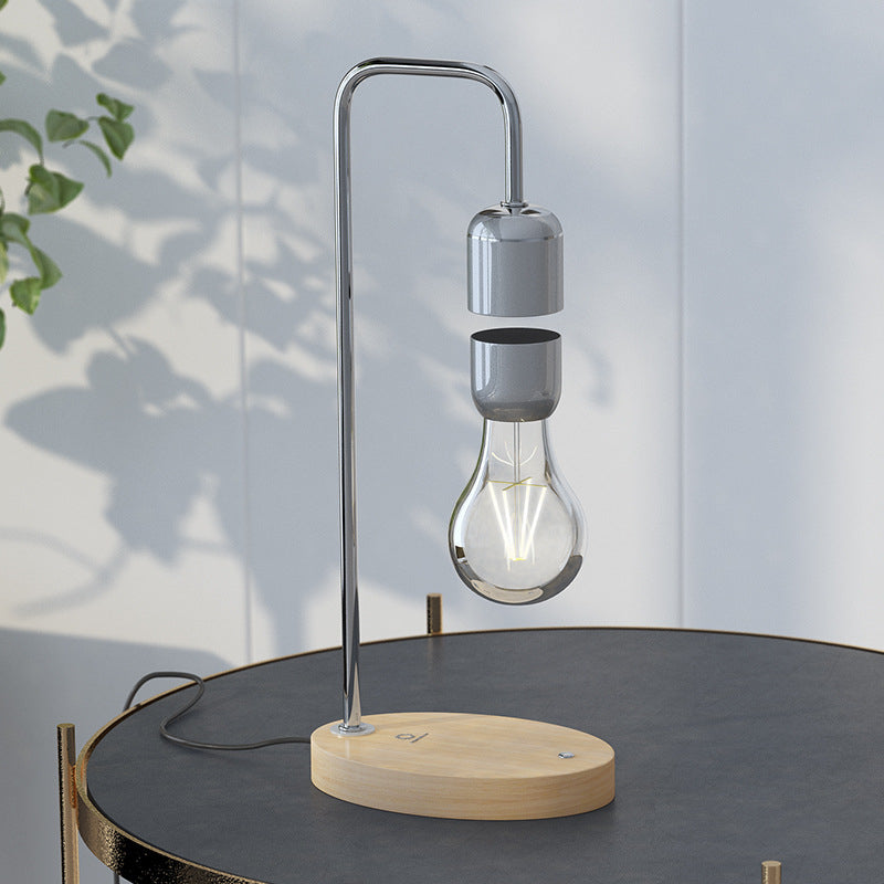 Magnetische zwevende ledtafellamp met draadloos opladen