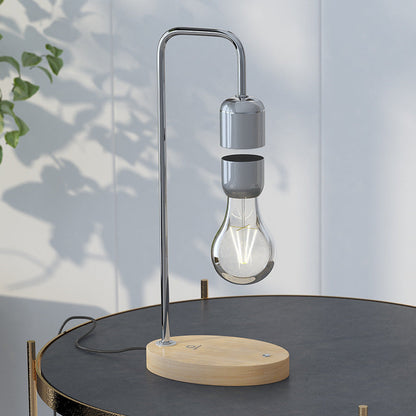 Magnetische zwevende ledtafellamp met draadloos opladen