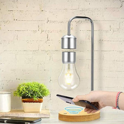 Magnetische zwevende ledtafellamp met draadloos opladen