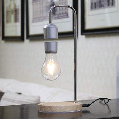 Magnetische zwevende ledtafellamp met draadloos opladen