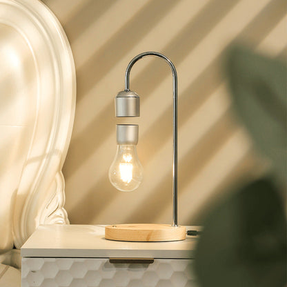 Magnetische zwevende ledtafellamp met draadloos opladen