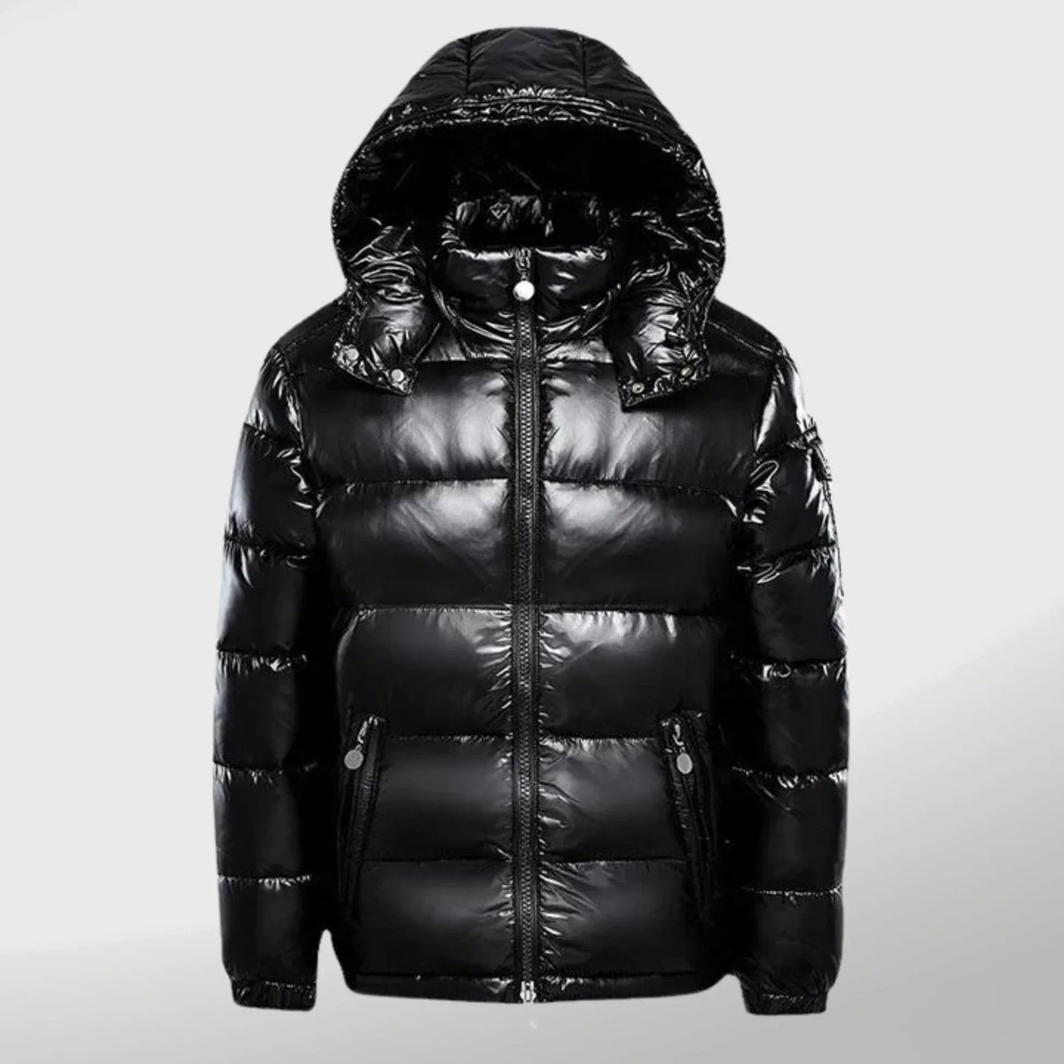 Marty Long Sleeve Puffer Jacket Warm Zip Up Winter Coat
