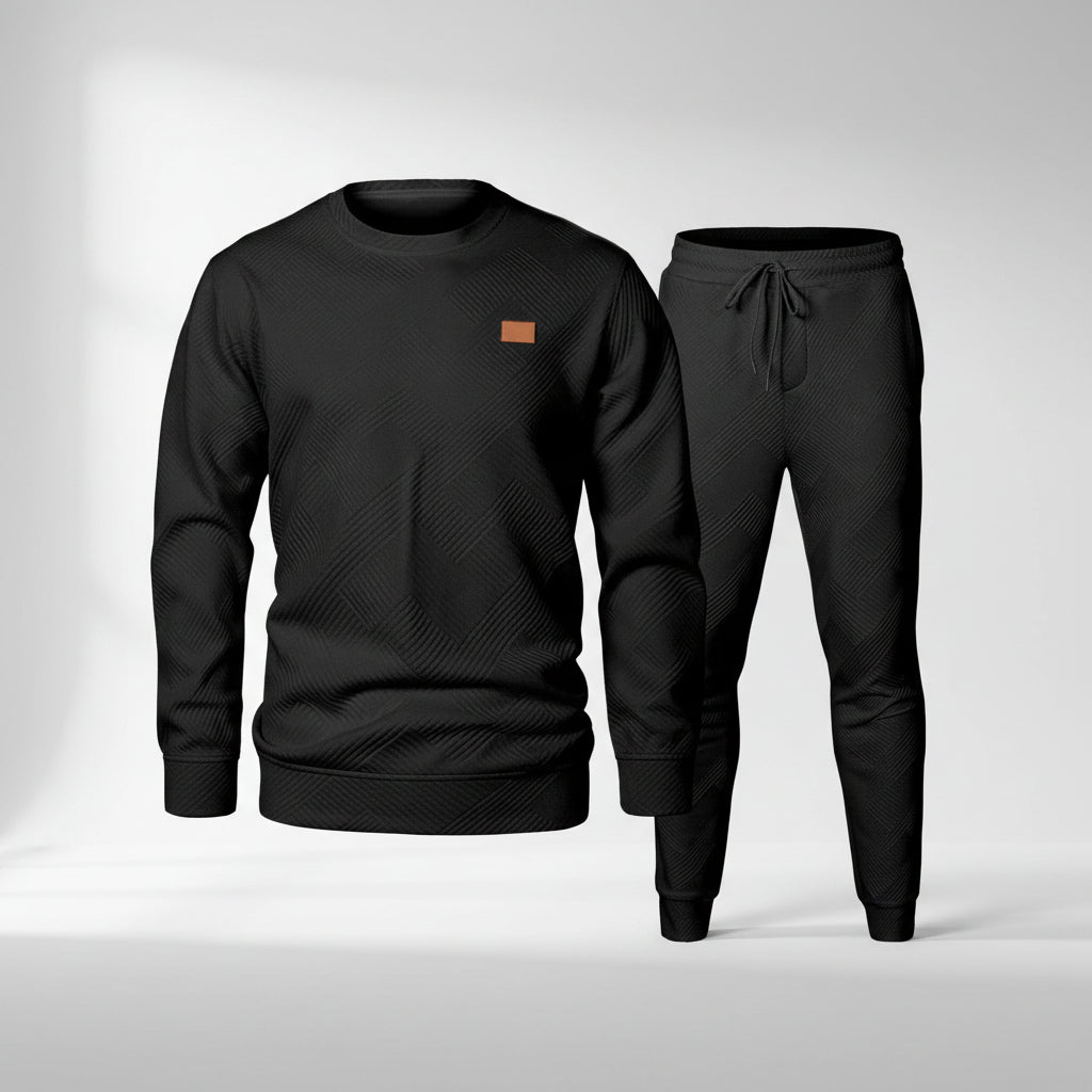 Heren casual sweatshirt met ronde hals pullover normale pasvorm voor lente en herfst